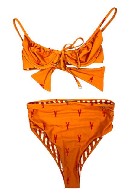 Traje de baño Mar A Mar Naranja
